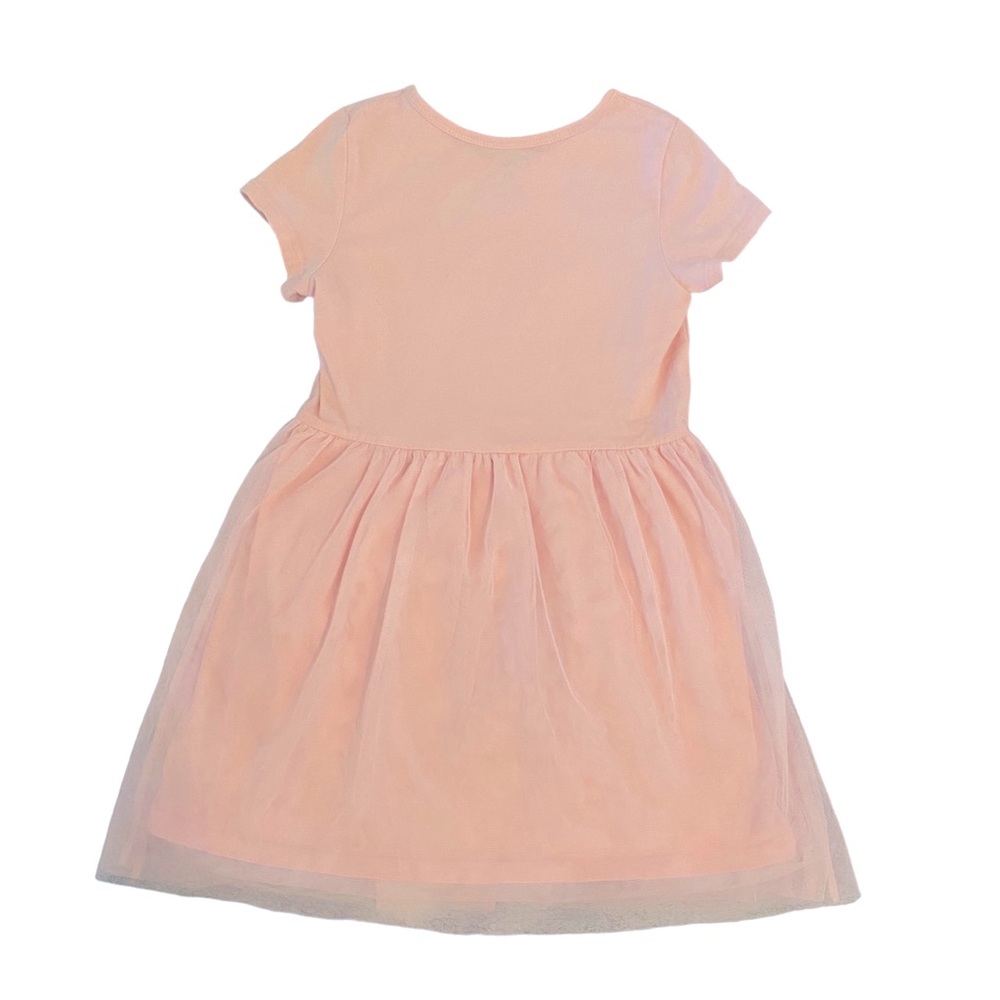 EUC pink dress with tulle skirt - Picture 3 of 3